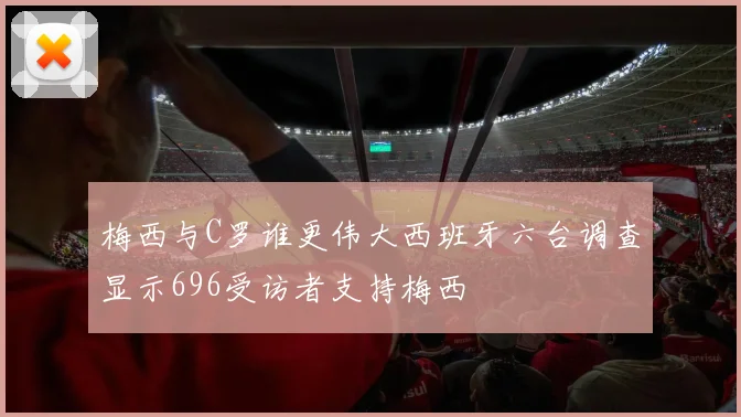 梅西与C罗谁更伟大西班牙六台调查显示696受访者支持梅西